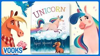 Read Aloud Kids Book: Unicorn and Horse! | Vooks Narrated Storybooks