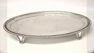 Antique Sterling Silver Oval Salver by Paul Storr 1805