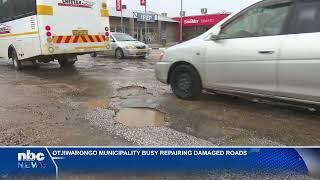 Otjiwarongo Municipality repairs damaged roads - nbc