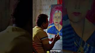 Realistic painting women /@singerrajivhemasabour9954