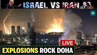 Israel-Iran War LIVE:Iran Strikes U.S. Airbase in Qatar | Explosions Rock Doha | Tehran Attack