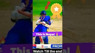 Nepal Crushed West Indies in a thriller game ️|| Nepal vs West Indies || Nepali cricket live