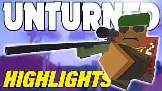 Unturned PUBG Stream Highlights! (2,300 Subs!)