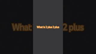 #rap #music #funny #comedy #fun #hiphop #comedymusic #funnymusic what is 2 plus 2 plus