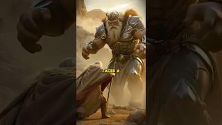 When God Helped Moses Defeat a Legendary Giant #god #bible #jesus #christianity #history #shorts