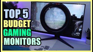 5 BEST Budget Gaming Monitors in 2025 : Must Have Monitor for Budget Gaming!