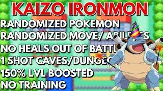 (HITTING 1K ATTEMPTS) HARDEST NUZLOCKE EVER  FireRed NATDEX KAIZO IRONMON.