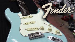Fender American Professional Stratocaster Restring!