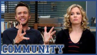 Study Group Reacts To Britta's Ex "Blade" | Community