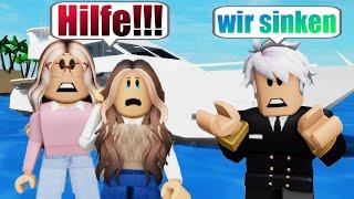 SUPER REICHE FAMILIE  verunglückt auf ihrer YACHT  in BROOKHAVEN  Roblox Roleplay Story