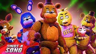 FNAF Animatronics Sing A Song FT. Freddy, Chica, Foxy & Bonnie(Five Nights At Freddy's Movie Parody)