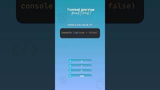 Frontend interview questions: Quiz 50 #javascript #react #interview #developer #coding  #programming