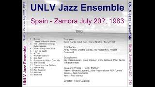 UNLV Jazz Ensemble I Live in Zamora, Spain July 20, 1983