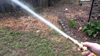 Spray Nozzle Brass Hose Video Demo