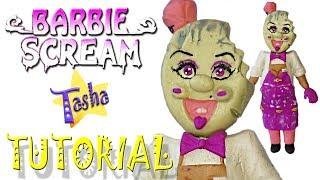 Мороженщик Барби Айс скрим из пластилина Туториал Cream man Ice Scream Barbie Plasticine Tutorial