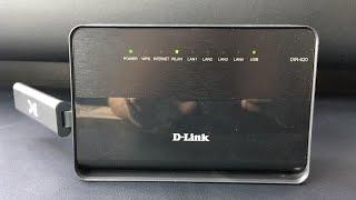 Недорогой и функциональный роутер D-LINK DIR 620G1 для 4G интернета