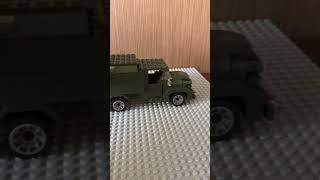 Лего Урал (військовий). Лего машина. Lego car.