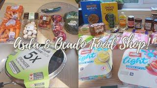 ASDA & OCADO FOOD SHOP!