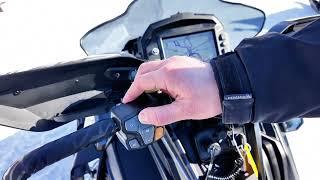 Polaris 7S Display - How to Use Thumb Controls