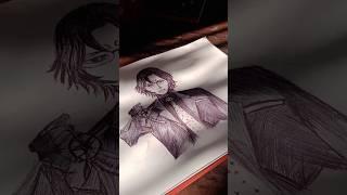 Drawing ryuken| how to draw step by steps|shorts|viral|trending #anime#animesketch