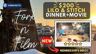 Disney's Lilo & Stitch Movie & Oceanfront Dinner! | Fork N Film Review | Expensive Dates | FinnyBits