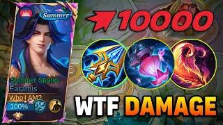 FARAMIS  100% BROKEN META DESTROYER BUILD AND EMBLEM!! BEST DAMAGE HACK BUILD 2024! (Must try)