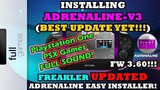 INSTALLING ADRENALINE-V3 BEST UPDATE YET! FREAKLER UPDATED ADRENALINE EASY INSTALLER V1.07!