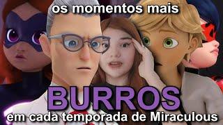 os momentos mais BURROS dos PERSONAGENS DE MIRACULOUS (ou seja, todos do Gabriel Agreste/Hawkmoth)