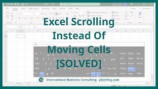  SOLVED: Keyboard Arrows Moving Screen Instead of Excel Cell? Here's the Fix! 