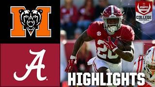 Mercer Bears vs. Alabama Crimson Tide | Full Game Highlights | ESPN College Football