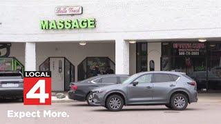 Massage parlor shut down after raid in Eastpointe