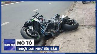 Nam thanh niên chạy Kawasaki Z1000 nguy kịch sau tai nạn