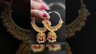new latest top earring jhumka designs   new fancy #jhumka#gold jewellery#earring