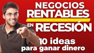  Cómo GANAR DINERO en RECESIÓN: 10 ideas fáciles, rentables y sin inversión (2023)️