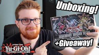 Yu-Gi-Oh! Legendary Dragon Decks Unboxing + Giveaway!