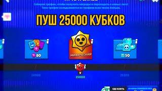 ПУШУ 25к в Brawl stars