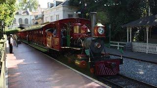 Old Disneyland Railroad Grand Circle Tour Ride