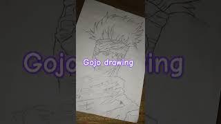 #powerful #gojo #drawing #art by Akshay Kumar #drawing #trending #shorts