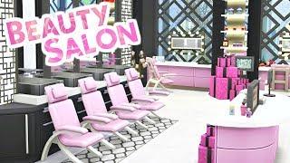 BEAUTY SALON | Sims 4 Speed Build