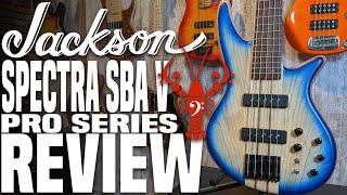 Jackson Spectra SBA V Pro Series - Can Jackson One-Up The Ibanez Sound Gear? - LowEndLobster Review