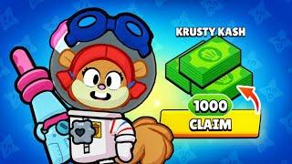 How To Claim 1,000 FREE Krusty Kash in Brawl Stars!