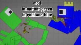 mod mutant Green and blue melon