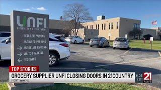 Grocery supplier UNFI to cease operations at Fort Wayne distribution center