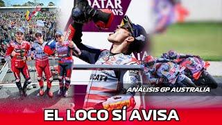 MARC MÁRQUEZ, EL LOCO QUE SÍ AVISA. JORGE MARTÍN EN MODO CAMPEÓN | GP AUSTRALIA 2024