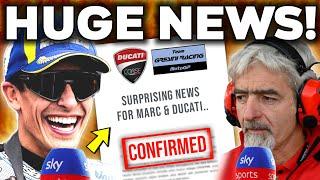 HUGE NEWS for Marc Marquez JUST LEAKED after Ducati Boss & Martin BOLD Statement | MotoGP News