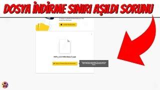 Yandex Veri İndirme Sınırı Aşıldı Sorunu Çözümü Nedir? Yandex Disk Download Limit Exceeded Hatası