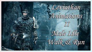 [Skyrim SE/AE] Leviathan Animations II - Male Idle Walk & Run