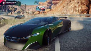 Asphalt 9 Legends: Peugeot Onyx gameplay