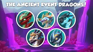 Dragon Mania Legends - Origin of Metals Ancient Event Dragon Rewards