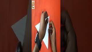 How To Fold A Paper Airplane That Flies Far. (Full HD)#shorts